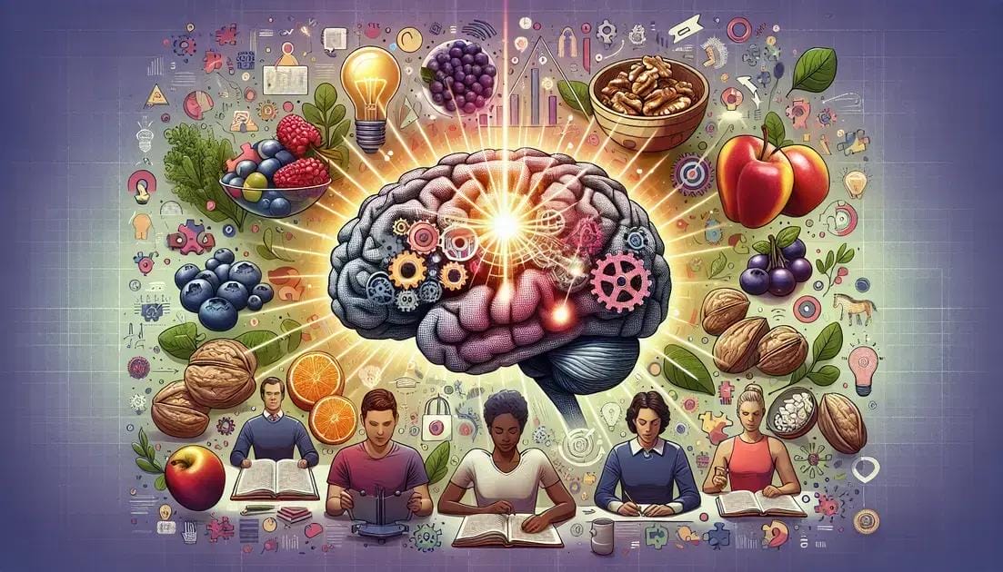 Alimentos que favorecem a cognição